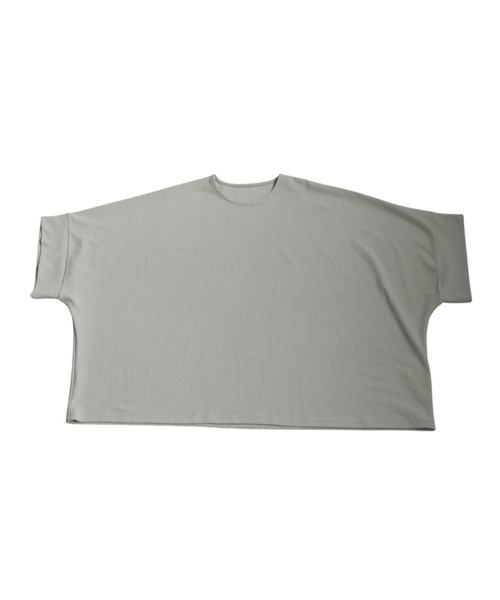 antiqua(アンティカ)の「ワイドシルエットトップス(Tシャツ/カットソー・レディース・ブラック/モカ・ONESIZE)」の13枚目の写真