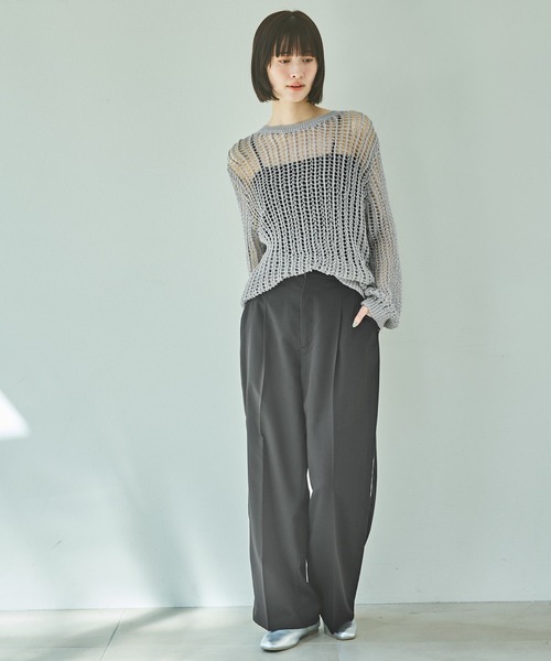 LAKOLE（ラコレ）の「【卒入式／オケージョンにも】スクエアギャザーフラットパンプス / 286480（パンプス・レディース・ブラック/オフホワイト/シルバー/イエロー・SMALL/MEDIUM/LARGE）」の10枚目の写真