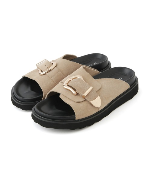 MOHI（モヒ）の「【MOHI（モヒ）】バックルベルトサンダル（サンダル・レディース・ブラウン/ベージュ系その他・36/37/38）」の14枚目の写真