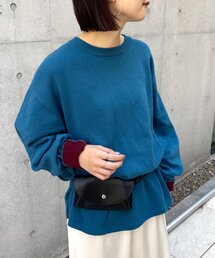 CIAOPANIC TYPY | 【洗えるニット】ユニセックスビックシルエットロンTeeライクニット(ニット/セーター)