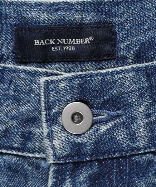 BACK NUMBER（バックナンバー）の「【BACK NUMBER】バギーカーゴデニム（デニムパンツ・メンズ・ライトインディゴブルー/ブラック・30inch/32inch/34inch/28inch）」の11枚目の写真