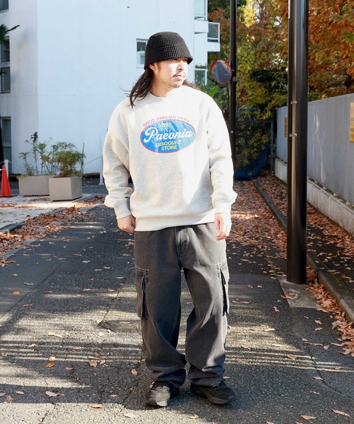 BACK NUMBER（バックナンバー）の「【BACK NUMBER】バギーカーゴデニム（デニムパンツ・メンズ・ライトインディゴブルー/ブラック・30inch/32inch/34inch/28inch）」の20枚目の写真