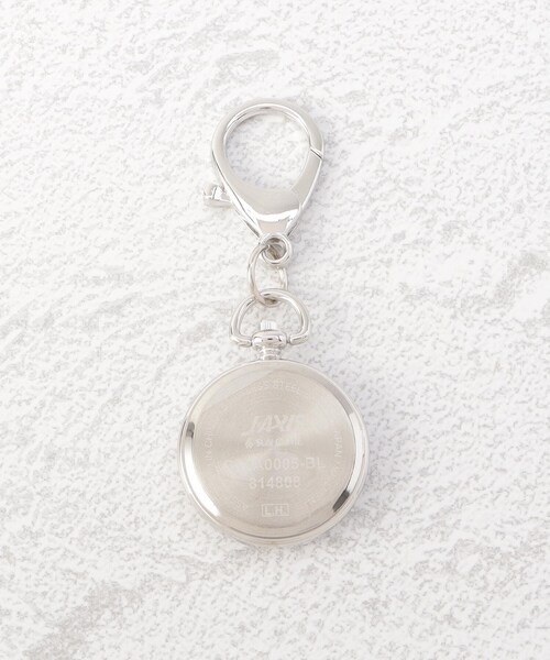 one'sterrace(ワンズテラス)の「シマエナガ キーチェーンウォッチ(アナログ腕時計・レディース・グリーン系その他6/ブルー系その他7・99)」の4枚目の写真