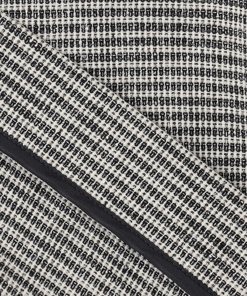 J.PRESS Ladies(J.プレス レディス)の「【洗える】Calameraリングメッシュ ジャケット(ノーカラージャケット・レディース・ブラック系5/ブラウン系5・XXS/XS/S)」の17枚目の写真