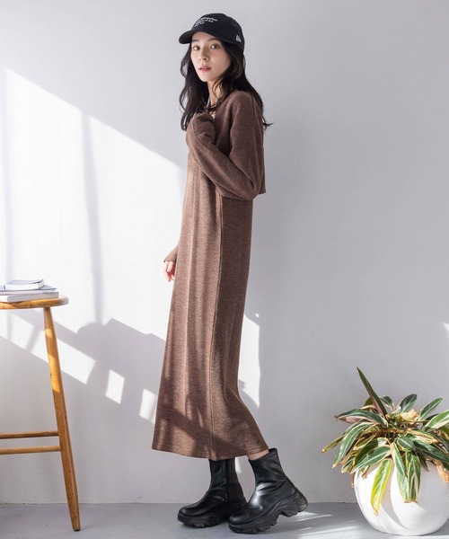 LOWRYS FARM（ローリーズファーム）の「サカリバボレロ２Ｐキャミワンピース　288516（ワンピース・レディース・ブラウン/ブルー/ブラック・FREE）」の19枚目の写真