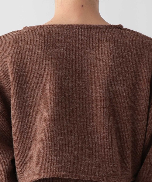 LOWRYS FARM（ローリーズファーム）の「サカリバボレロ２Ｐキャミワンピース　288516（ワンピース・レディース・ブラウン/ブルー/ブラック・FREE）」の12枚目の写真