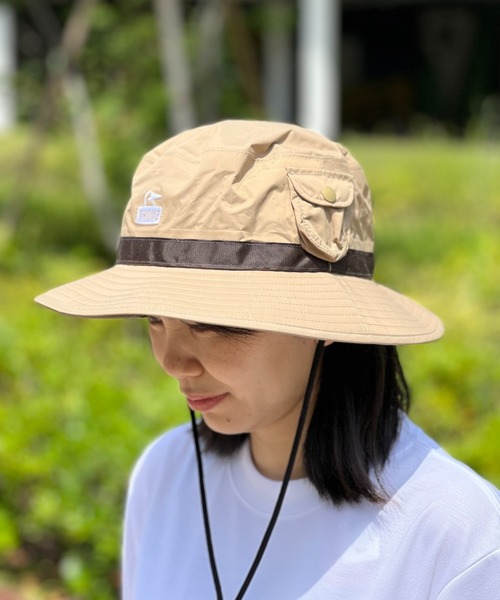 CHUMS（チャムス）の「【CHUMS】Rockville Hat（ハット・メンズ・ベージュ/ブラック・ONE SIZE）」の2枚目の写真