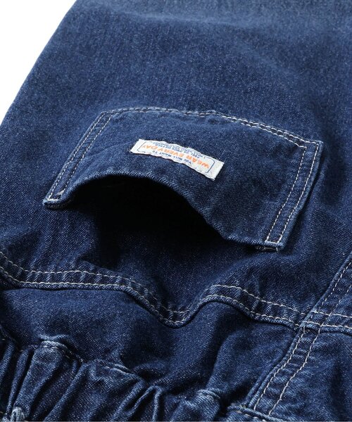 BREEZE（ブリーズ）の「【ジュニア対応】切替デニムパンツ（デニムパンツ・キッズ・ブラック/ブルー・130/140/90/120/80/100/110）」の7枚目の写真