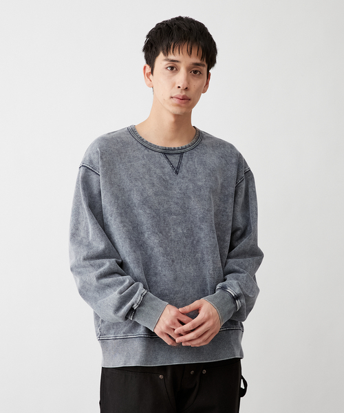 フェード クルーネックスウェット（スウェット）｜B.C STOCK（ベーセーストック）