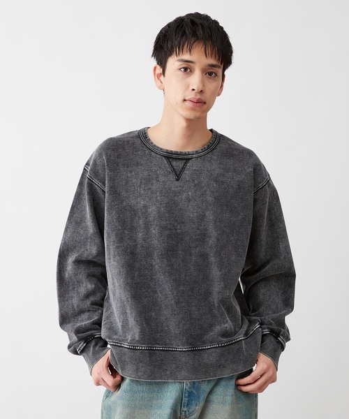 フェード クルーネックスウェット（スウェット）｜B.C STOCK（ベーセーストック）