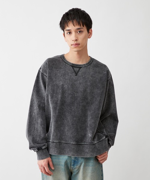 フェード クルーネックスウェット（スウェット）｜B.C STOCK（ベーセーストック）