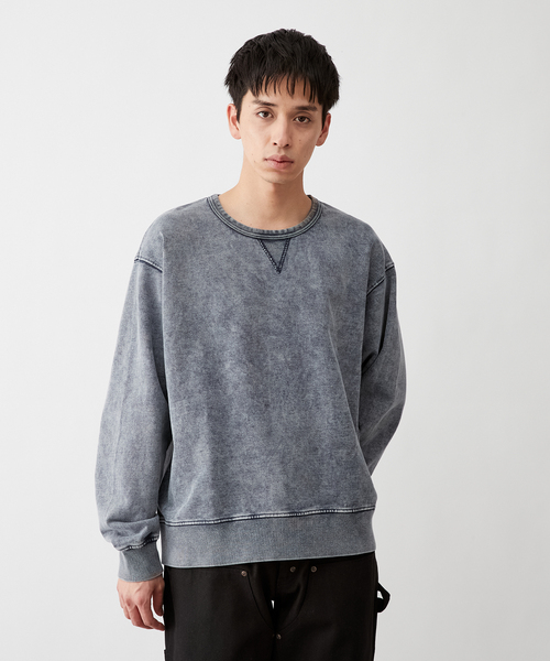 フェード クルーネックスウェット（スウェット）｜B.C STOCK（ベーセーストック）