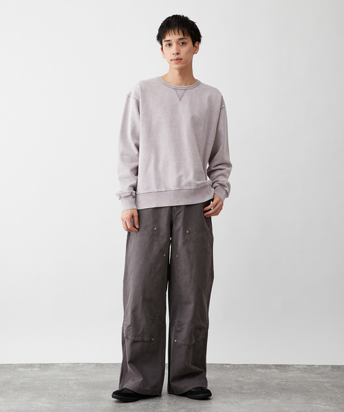 フェード クルーネックスウェット（スウェット）｜B.C STOCK（ベーセーストック）