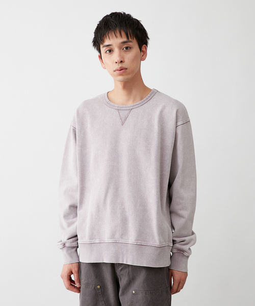 フェード クルーネックスウェット（スウェット）｜B.C STOCK（ベーセーストック）