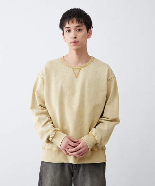 フェード クルーネックスウェット（スウェット）｜B.C STOCK（ベーセーストック）