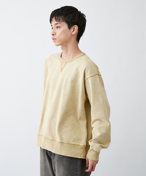フェード クルーネックスウェット（スウェット）｜B.C STOCK（ベーセーストック）