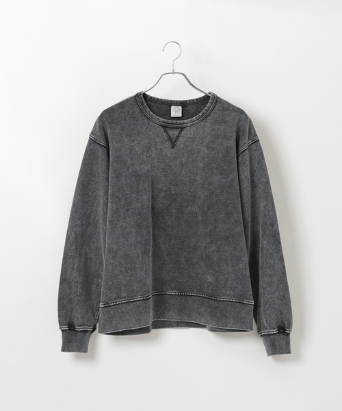 フェード クルーネックスウェット（スウェット）｜B.C STOCK（ベーセーストック）