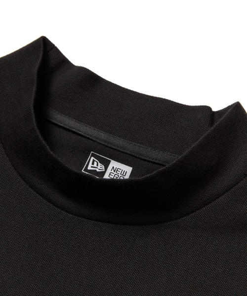 NEW ERA(ニューエラ)の「ニューエラレディースゴルフ 半袖ミッドネックTシャツ 吸汗速乾 UVカット(ポロシャツ・レディース・ホワイト/ブラック・M/L/S)」の15枚目の写真