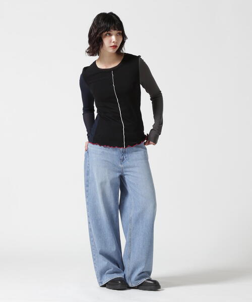 upperhights(アッパーハイツ)の「upper hights(アッパーハイツ)THE LARA/ライトデニム(デニムパンツ・レディース・ブルー・24/23/25/26)」の15枚目の写真