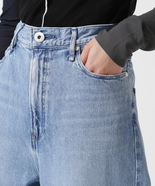 【新品】upper hightsアッパーハイツ THE LARA 24 upper hights/アッパーハイツ】THE LARA ワイドストレートデニム
