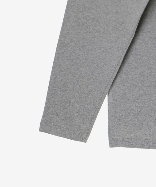 le.coeur blanc（ルクールブラン）の「メッセージロゴロングTシャツ（Tシャツ/カットソー・レディース・グレー/オフホワイト・38）」の18枚目の写真