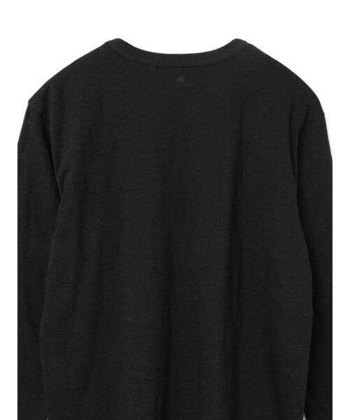 [B] 【SALE・セール】 ミズイロインド mizuiro ind 長袖 カットソー レース ドット プリント Tシャツ レディース 日本製 バーンアウトドットプリントロンT mizuiro ind バーンアウトドットプリントロンT｜ MARcourt
