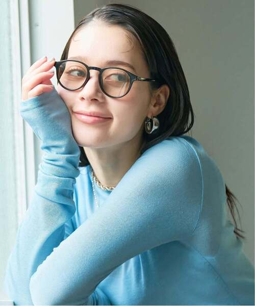 Zoff(ゾフ)の「【WEB限定】ボストン型 サングラス|カラーレンズ|トレンド|紫外線対策|UVカット|Zoff|COLOR SUNGLASSES(サングラス・レディース・ブラック/ブラック系その他2/ブラウン系その他/ブラウン系その他5/ブラック系その他/ブラック系その他3/クリア/ライトグレー系・FREE)」の1枚目の写真