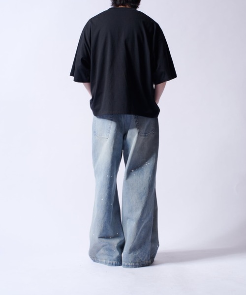 Lui's（ルイス）の「【Neucon/ニューコン】メッセージグラフィッククロップドBIGT（Tシャツ/カットソー・メンズ・ブラック/グリーン/ホワイト・FREE）」の21枚目の写真