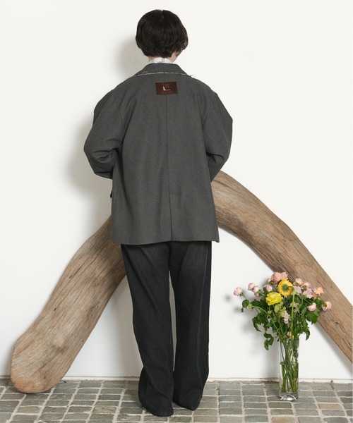 loin unit カットオフダブルジャケット loin nuit ジャケット テーラードジャケット cut off double