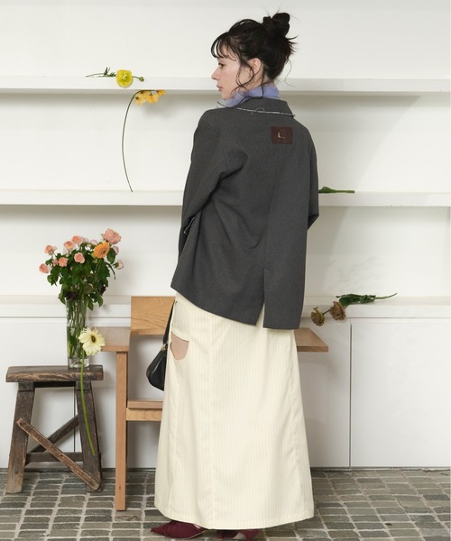 cut off double jacket / カットオフダブルジャケット