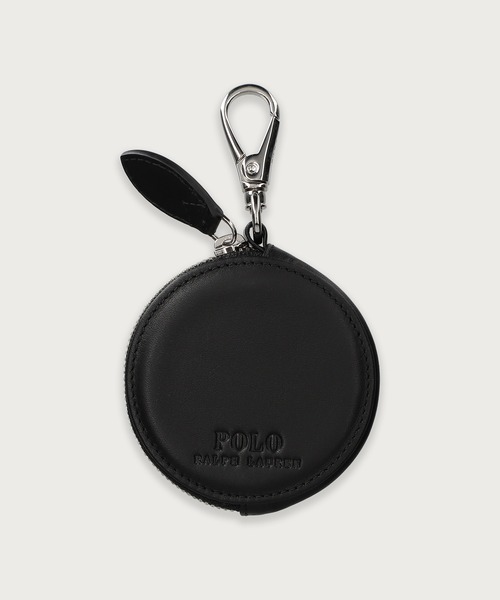 Polo Ralph Lauren ポロラルフローレン　黒 コインケース　新品 マロカーフ コインケース（コインケース）｜POLO RALPH LAUREN