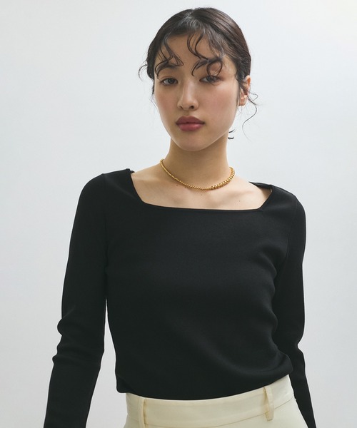 ADAM ET ROPE'(アダムエロペ)の「メタルボールネックレス(ネックレス・レディース・ゴールド/シルバー・FREE)」の5枚目の写真