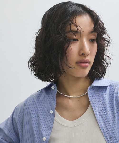 ADAM ET ROPE'(アダムエロペ)の「メタルボールネックレス(ネックレス・レディース・ゴールド/シルバー・FREE)」の7枚目の写真