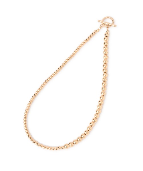 ADAM ET ROPE'(アダムエロペ)の「メタルボールネックレス(ネックレス・レディース・ゴールド/シルバー・FREE)」の9枚目の写真