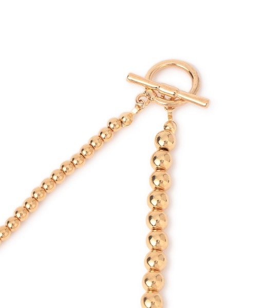 ADAM ET ROPE'(アダムエロペ)の「メタルボールネックレス(ネックレス・レディース・ゴールド/シルバー・FREE)」の11枚目の写真