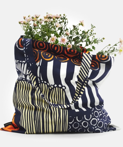 Siirtolapuutarha / tote bag 43X44（トートバッグ）｜marimekko