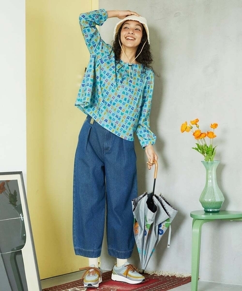 tシャツ Mariposa 蝶々モチーフプリントカットソー レディース セール】Mariposa 蝶々モチーフプリントカットソー（Tシャツ