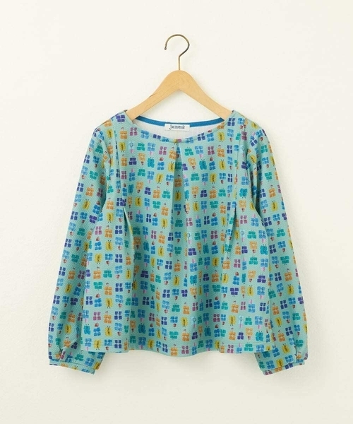 tシャツ Mariposa 蝶々モチーフプリントカットソー レディース セール】Mariposa 蝶々モチーフプリントカットソー（Tシャツ