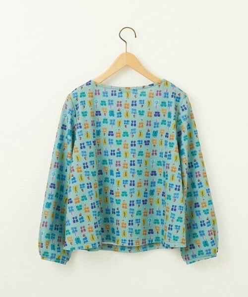 セール】Mariposa 蝶々モチーフプリントカットソー（Tシャツ