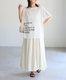 袖ロゴ半袖Tシャツ