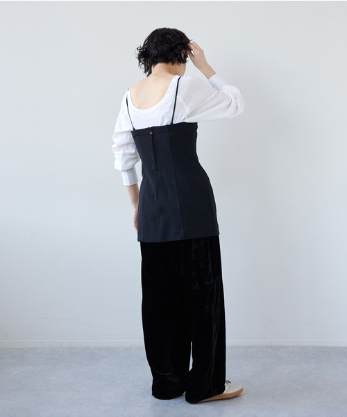 エミリーウィークEMILY WEEKシアーエプロンワンピース