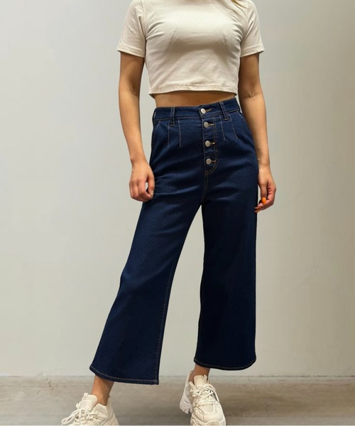 Courreges【関税送料込】Hammer デニムバギージーンズ HAMMER DENIM BAGGY PANTS - courrèges