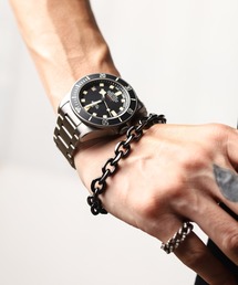 Pledge（プレッジ）の「【RS】【Pledge（プレッジ）】アンティークデザインチェーンブレスレット（ブレスレット）」