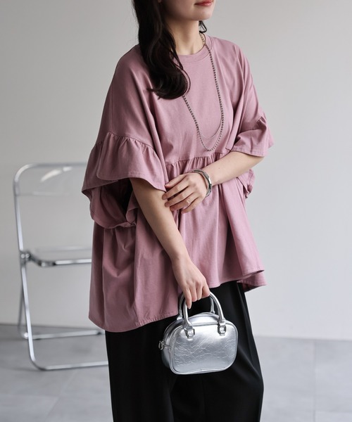 model：156cm 着用サイズ：FREE