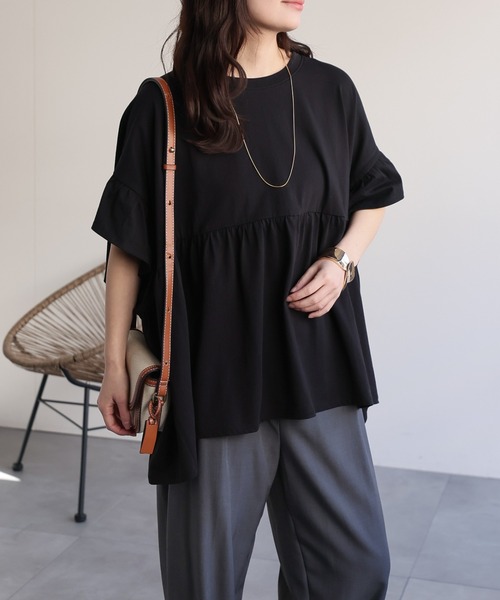 model：156cm 着用サイズ：FREE