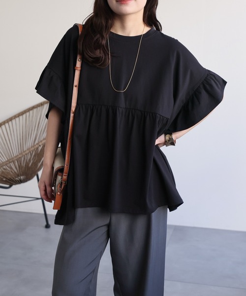 model：156cm 着用サイズ：FREE