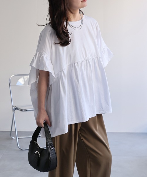 model：156cm 着用サイズ：FREE