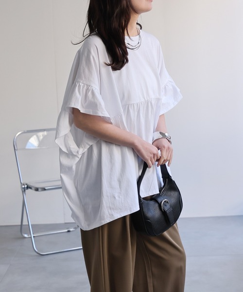 model：156cm 着用サイズ：FREE
