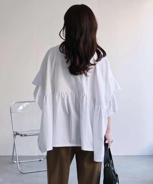model：156cm 着用サイズ：FREE