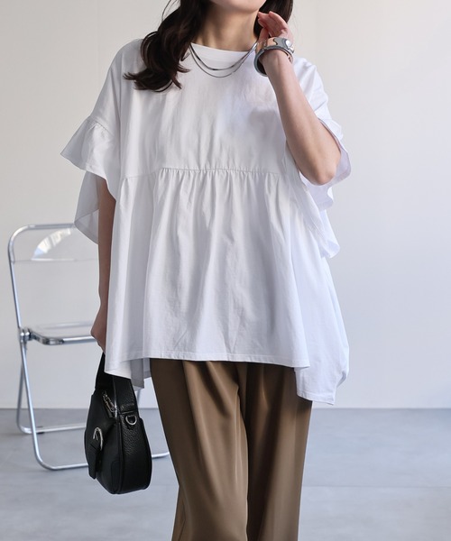 model：156cm 着用サイズ：FREE